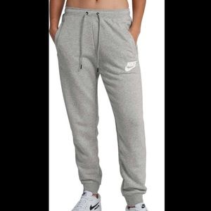 Nike heathered grey joggers